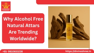 Why Alcohol Free Natural Attars Are Trending Worldwide?