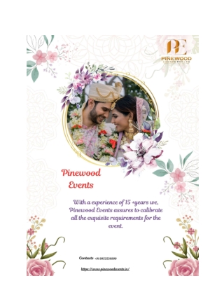 Best Destination Wedding Planner in Rishikesh | Pinewood Events