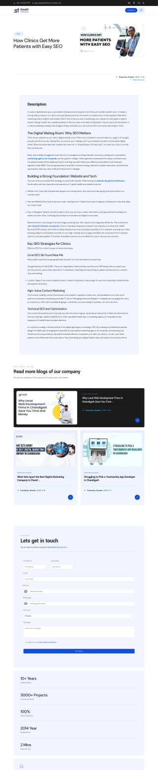 How Clinics Get More Patients with Easy SEO