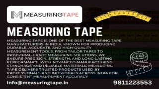 Best Measuring Tape Manufacturers India