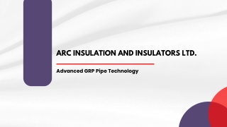 High-Performance GRP Pipe for Reliable Industrial Applications