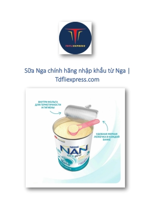 Sữa Nga chính hãng nhập khẩu từ Nga | Tdfliexpress.com