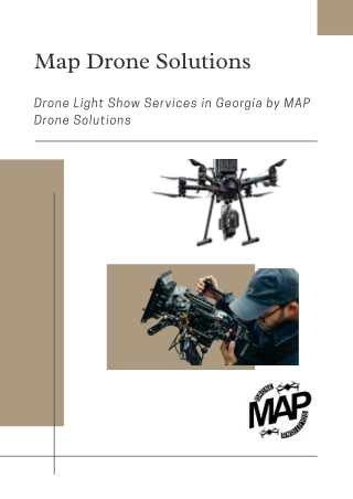 Sky Canvas Drone Light Shows by MAP Drone Solutions