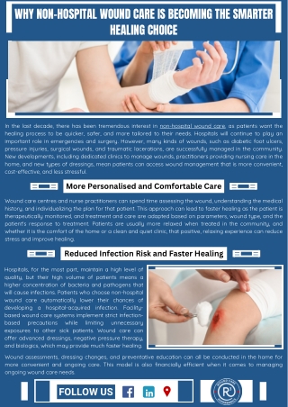 Non-Hospital Care To Treat Wounds