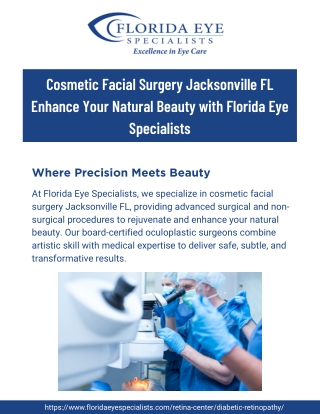 Florida Eye Specialists  Trusted Cosmetic Facial Surgery Jacksonville FL (Nov 25)