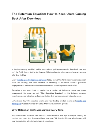 The Retention Equation_ How to Keep Users Coming Back After Download