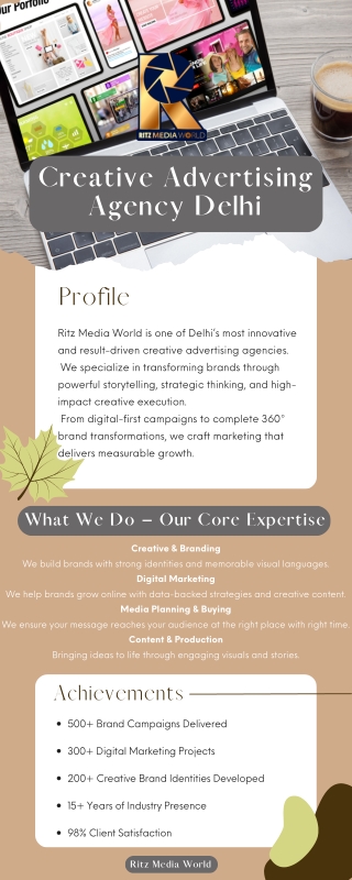 Ritz Media World – Expert Creative Advertising Agency Delhi