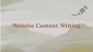 Website Content Writing – Guide to SEO Friendly Web Conte