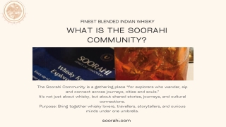 Soorahi Community for Share Travel Diaries and Whisky Tales