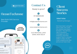 Bulk SMS Service Provider in Delhi