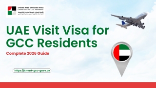 UAE Visit Visa for GCC Residents