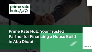Financing for Building a House | Construction Loan Support | Prime Rate Hub