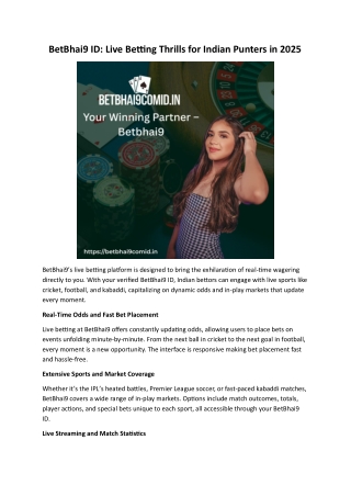 Live Betting Thrills