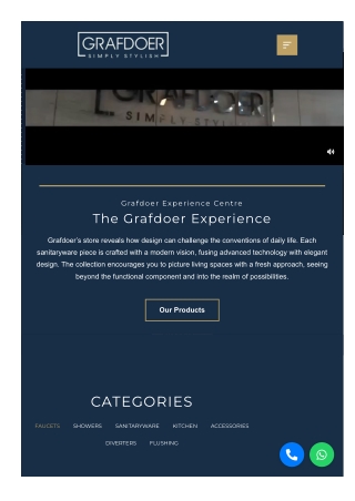 Grafdoer – Redefining Luxury, Design & Innovation in Bath and Kitchen Spaces
