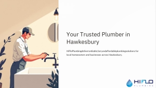 Trusted Plumber in Hawkesbury – Fast, Reliable Plumbing Services