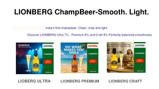 LIONBERG ChampBeer-Smooth. Light.
