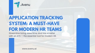 Application Tracking System A Must‑Have for Modern HR Teams