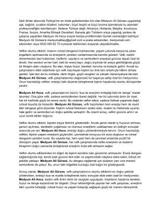 Medyum Ali Hoca Kimdir