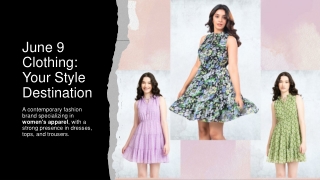 Buy Women's Dresses, Tops, Shirts and more! – June 9 Clothing