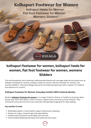kolhapuri footwear for women, kolhapuri heels for women, flat foot footwear for