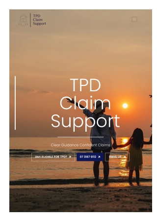 TPD Claims Assessment