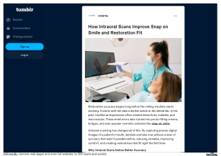 How Intraoral Scans Improve Snap on Smile and Restoration Fit