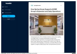 How Lenskart Found Its Ideal Innovation Hub at Spring House Vipul Tech Square