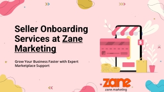 Quick Commerce Onboarding Help by Zane Marketing