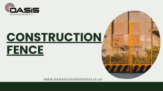 Construction Fence: Temporary Protection for Work Sites and Events