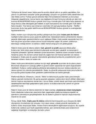 Stake Türkiye Telegram