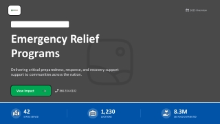 Immediate Help and Hope Through Emergency Relief Programs