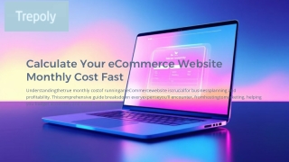 Calculate Your eCommerce Website Monthly Cost Fast