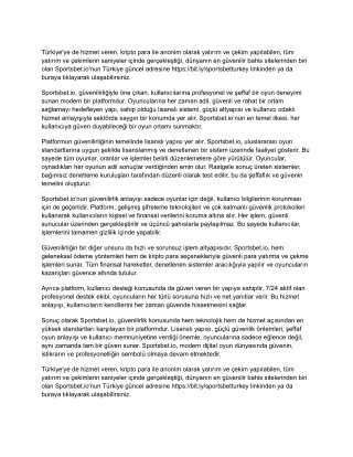 Sportsbet.io Casino Giriş