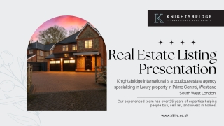 Christie Pinnick – Leading Specialist in Prime London Property