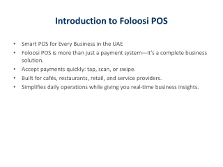 Best POS provider in UAE