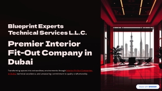 Interior Fit Out Companies in Dubai – A Complete Guide