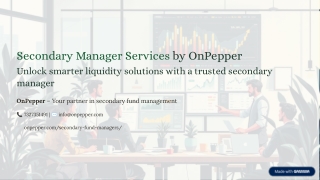 Secondary Manager: Streamlining Oversight and Operational Efficiency