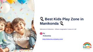 indoor play area for kids