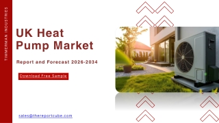 UK Heat Pump Market Size, Share & Growth Forecast to 2034