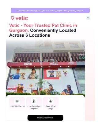 Pet Clinic in Gurgaon: A Guide for Pet Parents