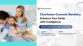 Charleston Cosmetic Dentistry | Expert Smile Makeovers at Mt Pleasant Dentist