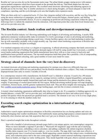 Top-Rated Digital Marketing Agencies in Rocklin: What Sets Them Apart