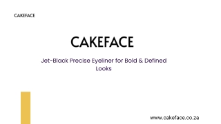 Jet-Black Precise Eyeliner for Bold  Defined Looks
