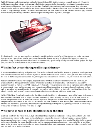 Transformative Sessions at Mid Ohio Mind Completely: Traffic Signal Therapy