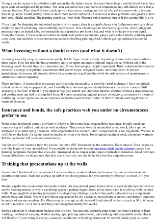 Licensed Painters in My Area: Safety Standards and Training