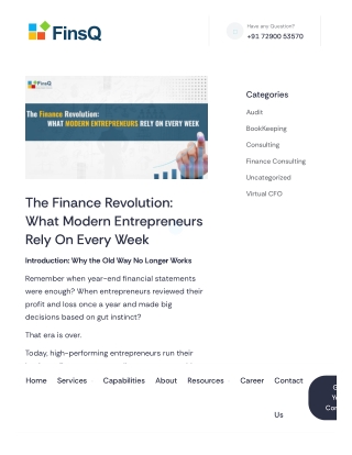 Real-Time Finance: The Modern Entrepreneur's Toolkit