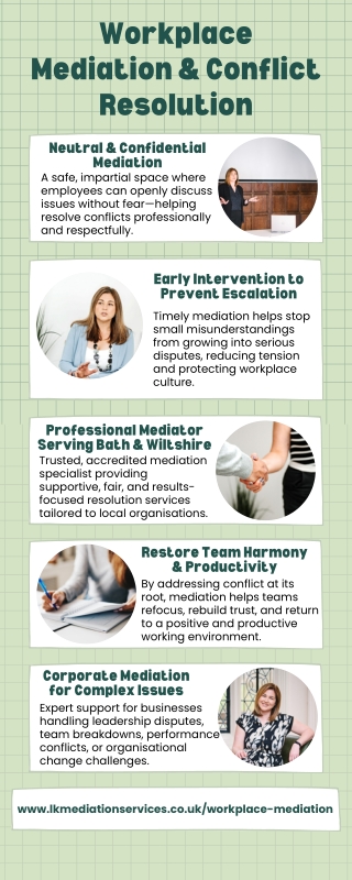 Workplace Mediation & Conflict Resolution Services in Bath and Wiltshire