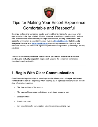 EscortHer – Your Reliable Hub for Verified Companionship Across India