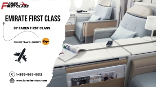 How do i book Emirates First Class flight?