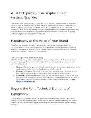 E4 - What is Typography in Graphic Design Services Near Me